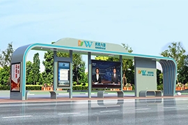 成都高端智能公交站台發貨案例