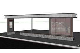 浙江臨安智能公交站（zhàn）台發貨案例