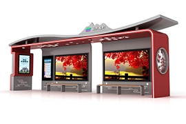 吉林特色智能公交候（hòu）車亭發（fā）貨案例