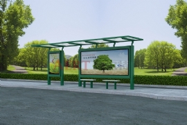候車亭、公交站台廣告的特點