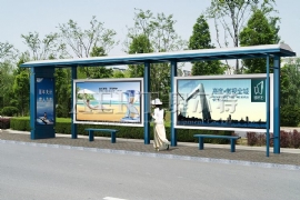 候車亭-城市（shì）中一道（dào）美麗的風景