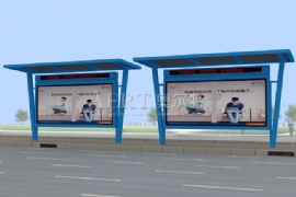 候車（chē）亭燈箱大作用
