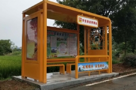 學生公交候車亭的（de）單獨建設被越來越多的地區重視