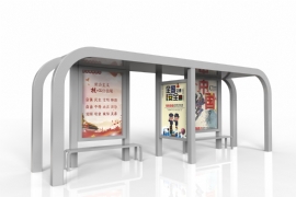 智能公交候車亭的站牌可以電子化顯示公交（jiāo）車信息
