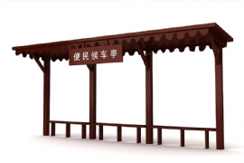 廠區內部的候車亭樣品組裝千萬不要忽略