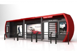公交候車亭使用的材料的多元化發展